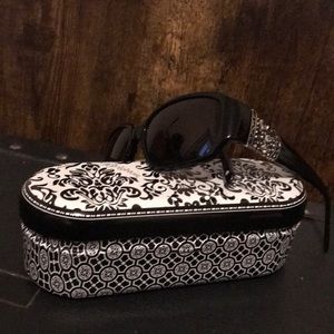 Brighton Brand Sunglasses Crystal Voyage With Gray Lenses
